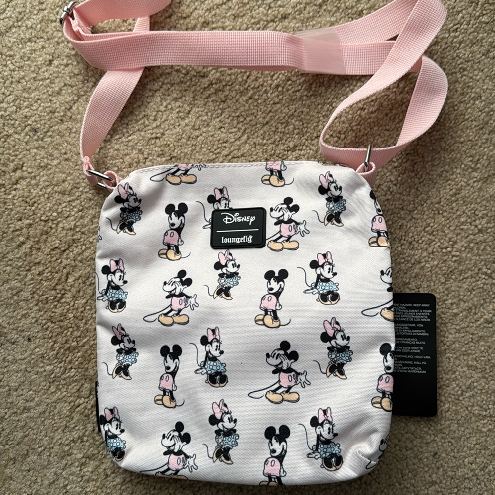 Loungefly Mickey and Minnie crossbody